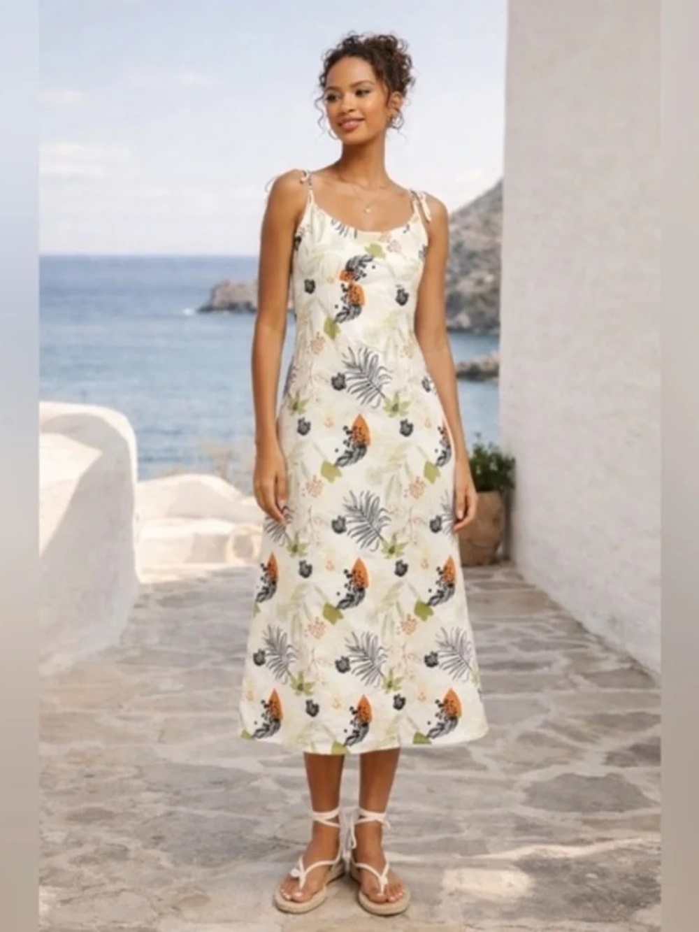 Charlie Holiday Mallorca Midi Dress T